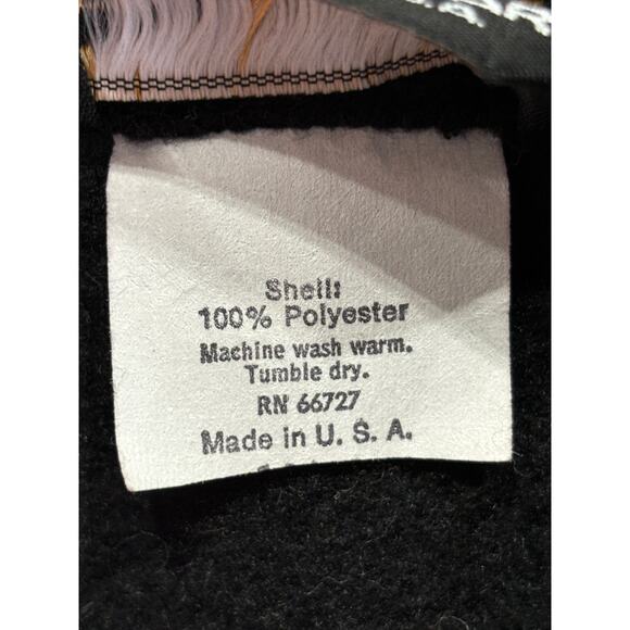 Vintage Garfield the Cat Fleece Jacket Pullover 1/2 Zip Kids Size Large - Picture 4 of 4